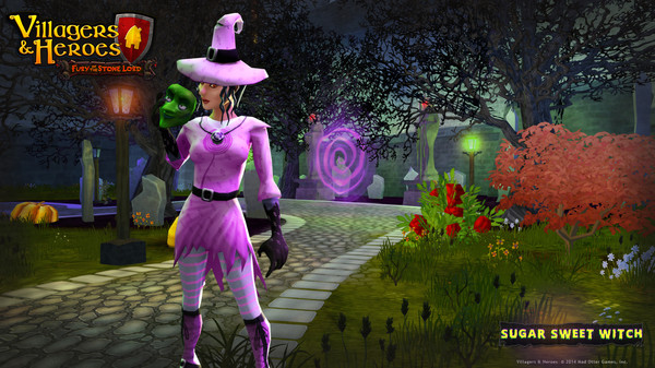 скриншот Villagers and Heroes: 2014 Halloween Pack 2