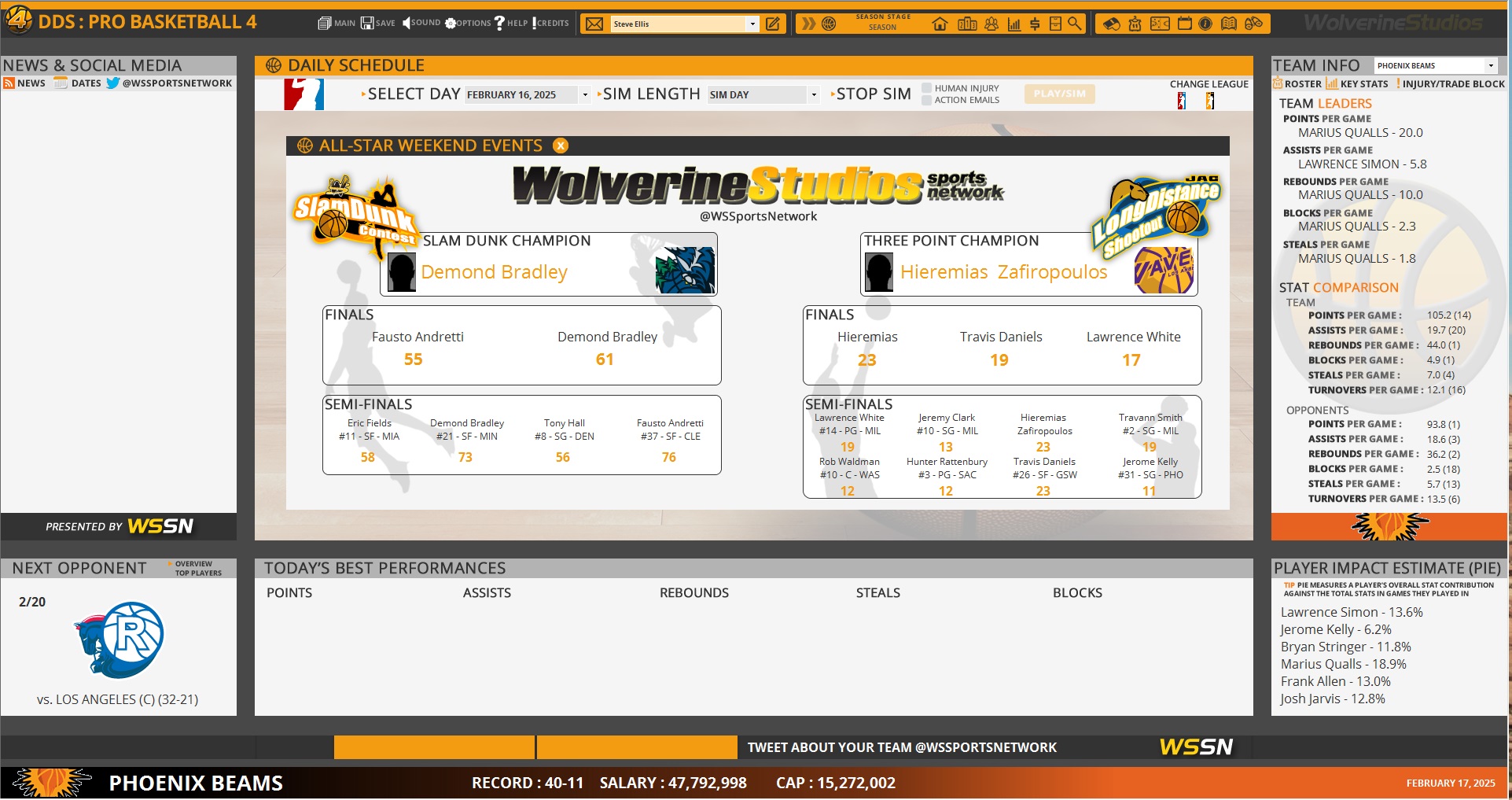 Draft Day Sports Pro Basketball 4 screenshot
