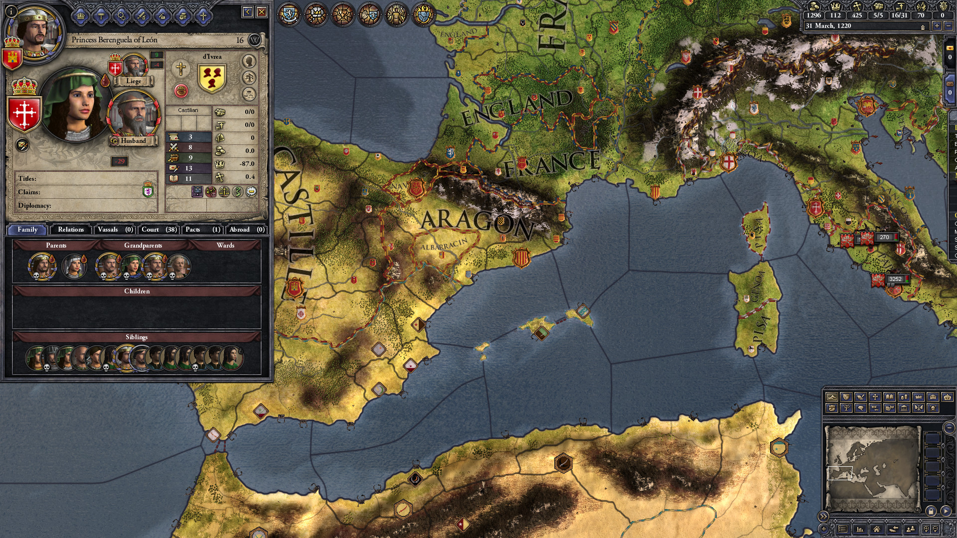 Crusader Kings II: Iberian Portraits screenshot