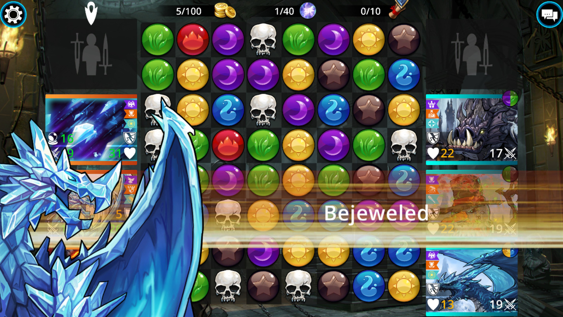 Gems of War - Puzzle RPG screenshot