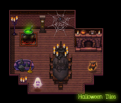 RPG Maker VX Ace - Halloween Tiles Resource Pack screenshot
