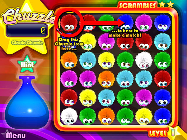 online chuzzle deluxe game