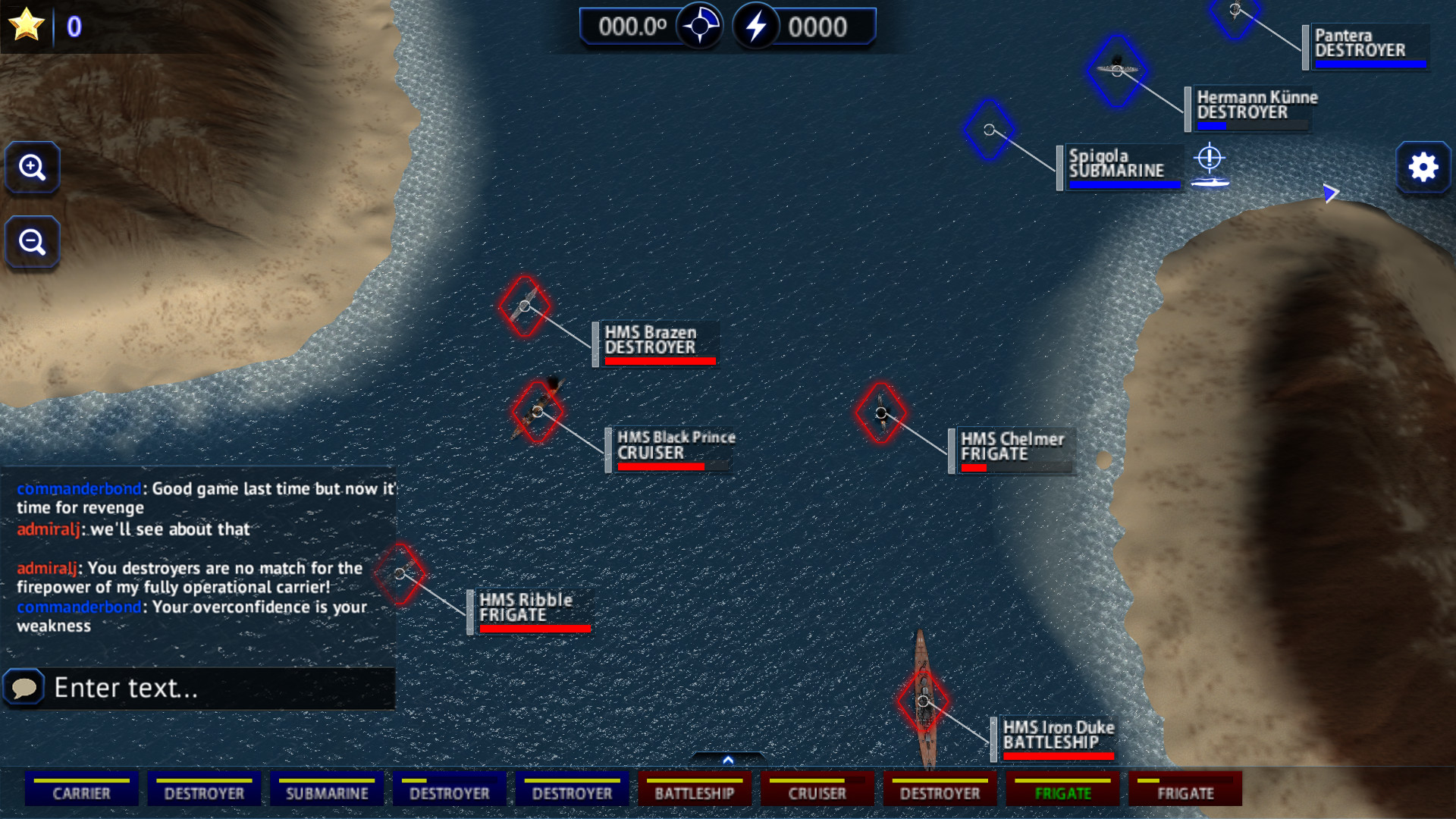 Battle Fleet 2 screenshot