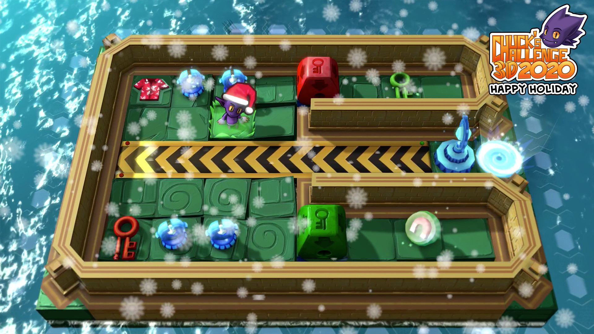 Chuck's Challenge 3D 2020 - DLC 1 - Happy Holidays screenshot