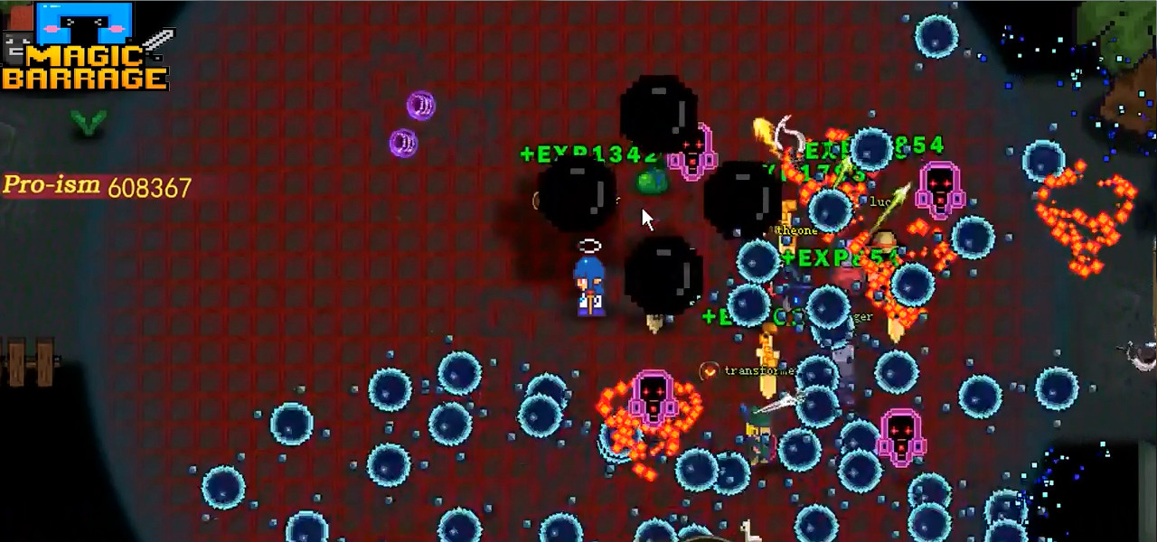 Magic Barrage - Bitferno screenshot