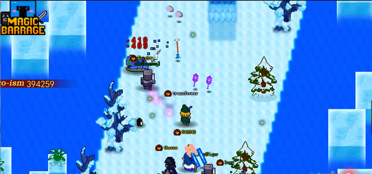 Magic Barrage - Bitferno screenshot