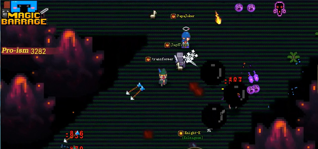 Magic Barrage - Bitferno screenshot