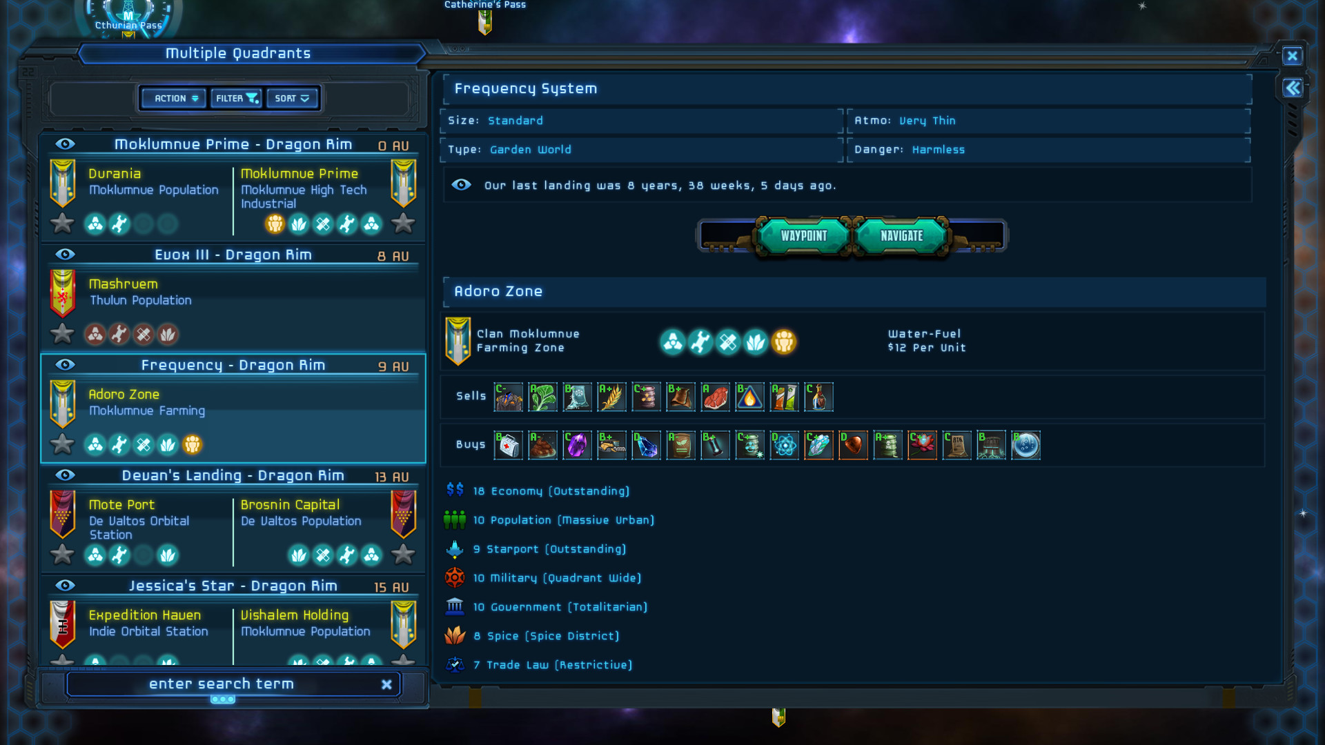 Star Traders: Frontiers screenshot