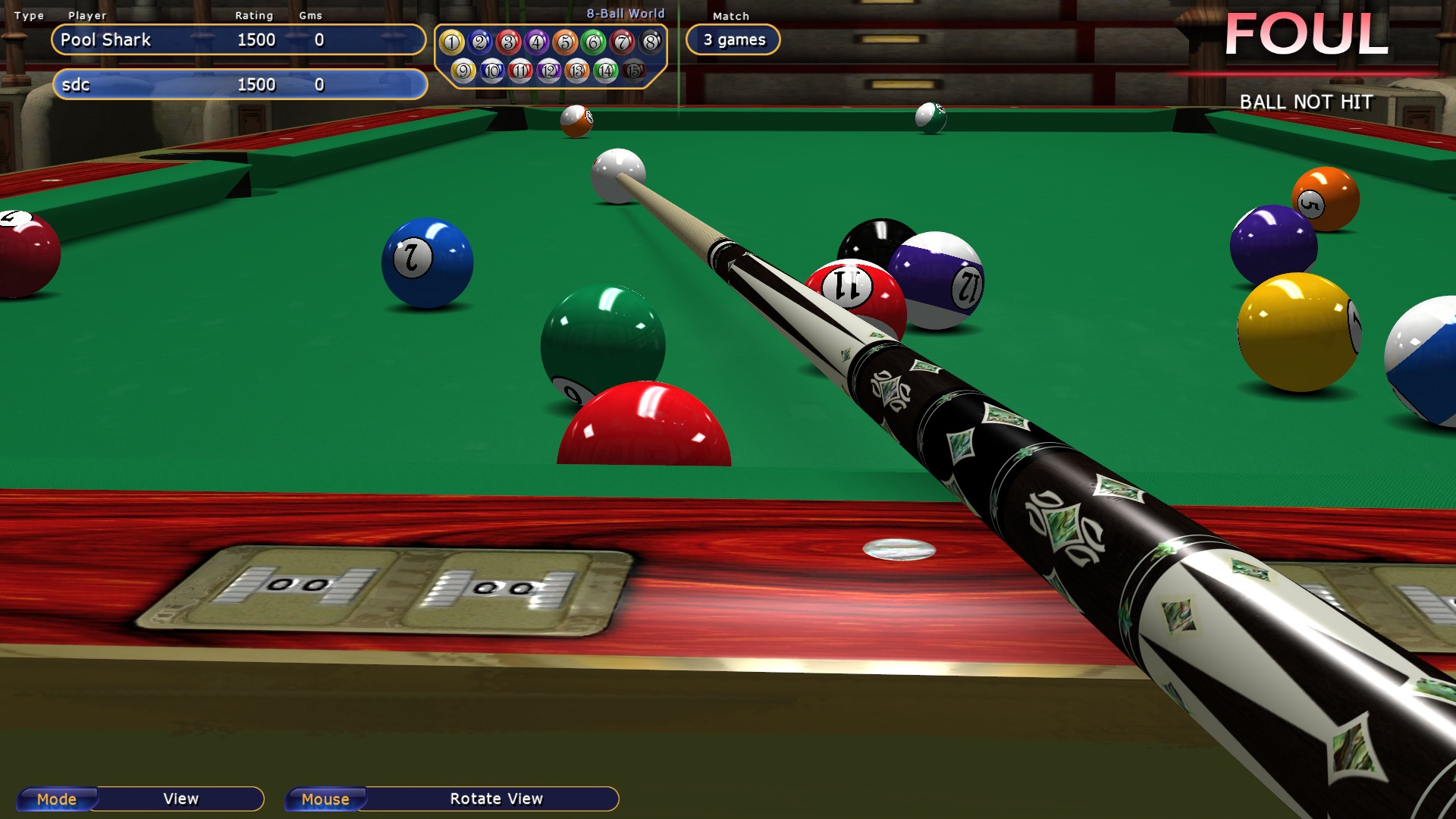 Virtual Pool 4 screenshot