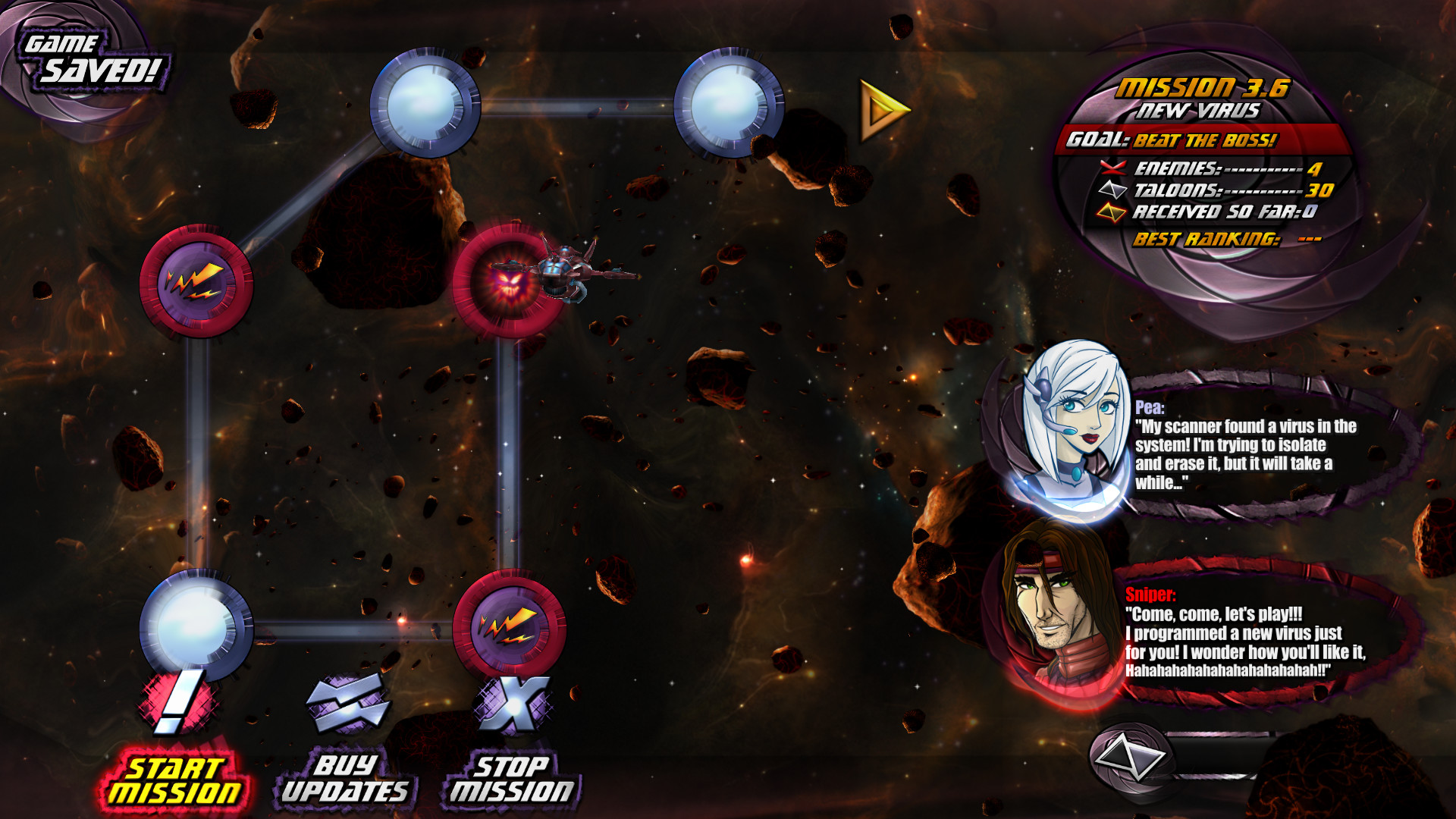 Starlaxis Supernova Edition screenshot
