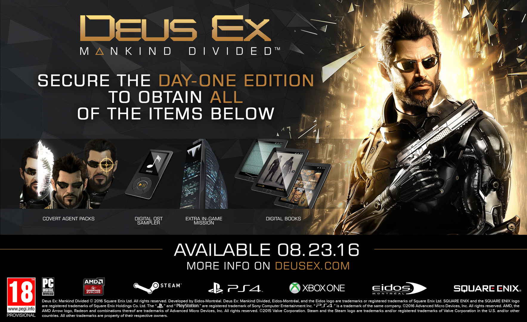 Deus Ex Mankind Divided Resimleri 