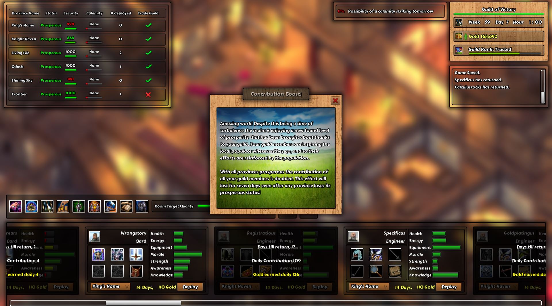 Guild Commander screenshot