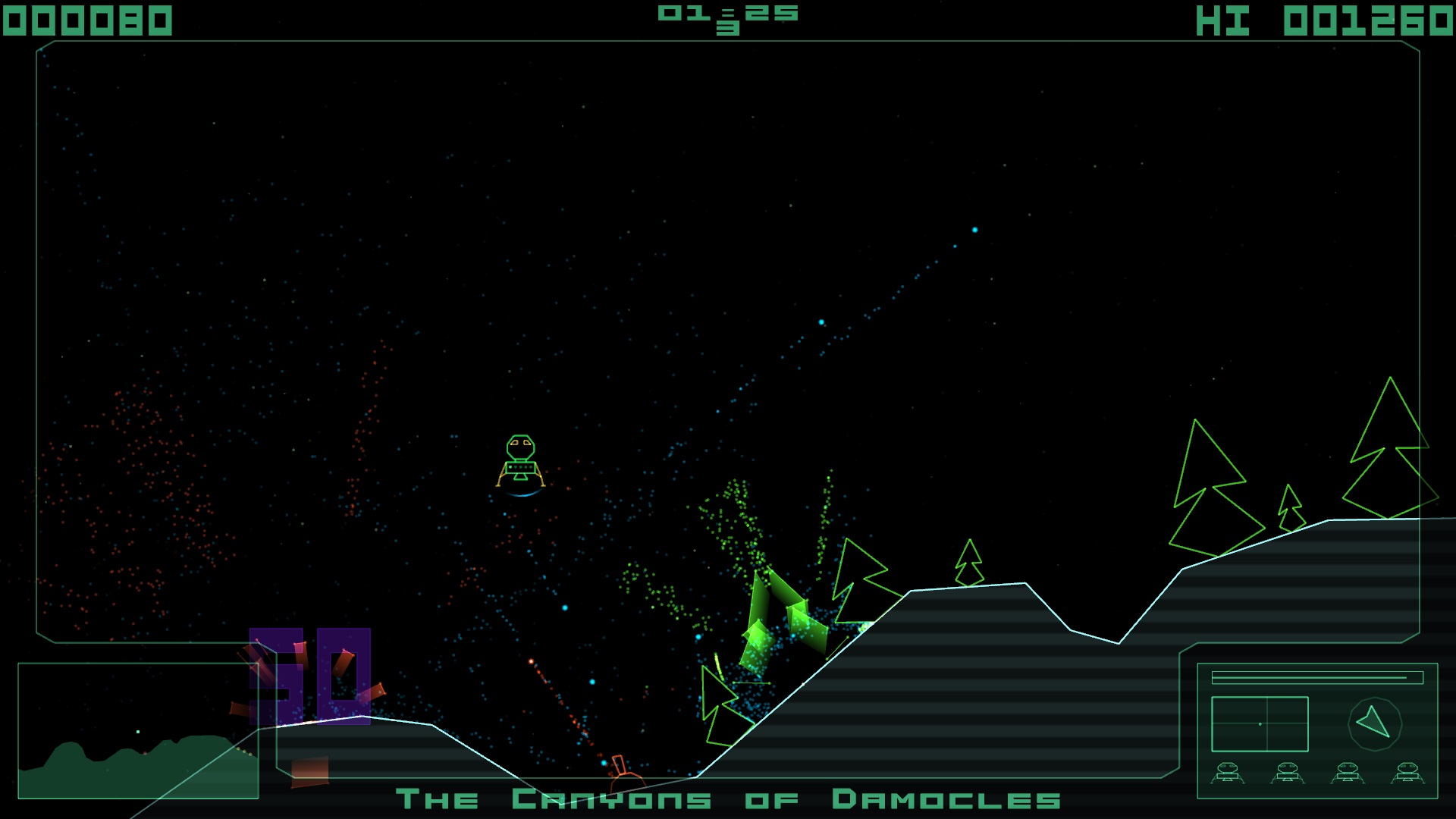 Terra Lander Remastered screenshot