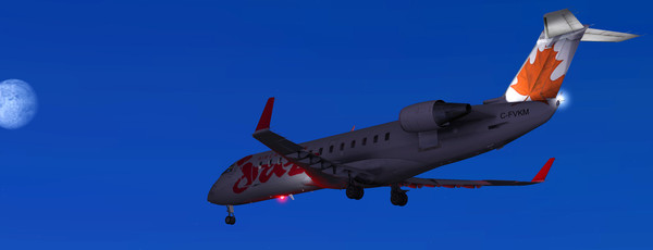 скриншот X-Plane 10 AddOn - Aerosoft - CRJ 200 0