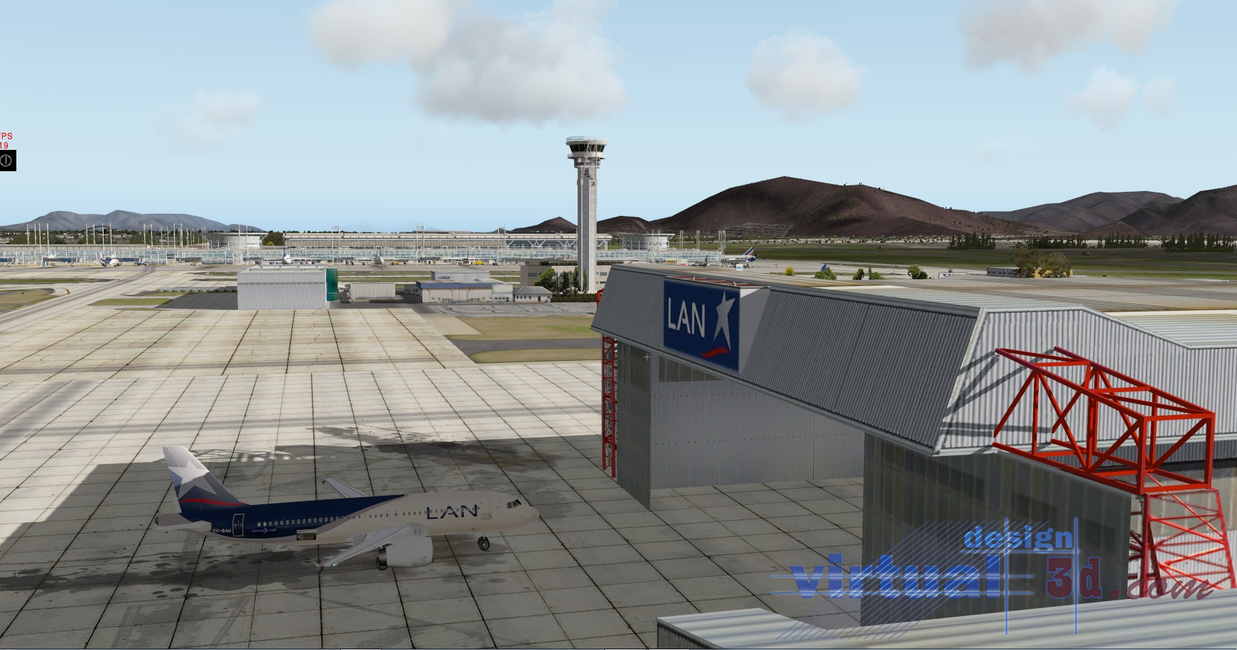 X-Plane 10 AddOn - Aerosoft - SCEL Santiago International Airport screenshot