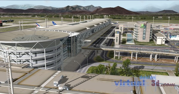 X-Plane 10 AddOn - Aerosoft - SCEL Santiago International Airport