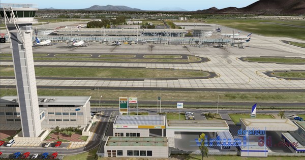 скриншот X-Plane 10 AddOn - Aerosoft - SCEL Santiago International Airport 2