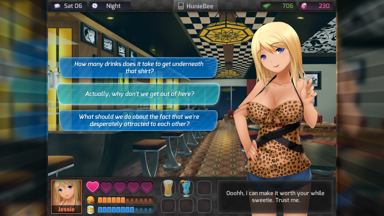 huniepop uncensored patch notes