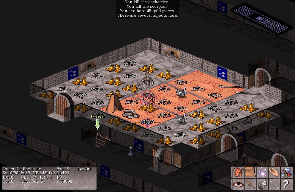 Vulture for NetHack screenshot