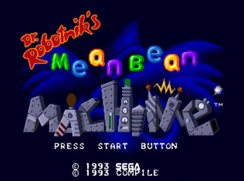 Dr. Robotnik’s Mean Bean Machine screenshot