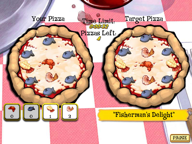 Pizza Frenzy Deluxe screenshot