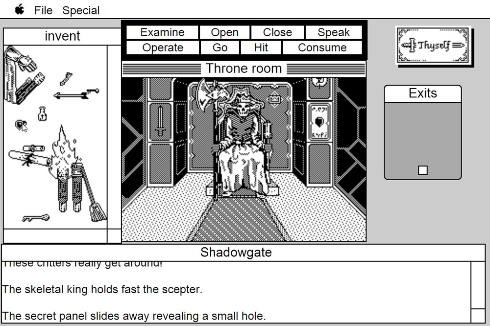 Shadowgate: MacVenture Series screenshot