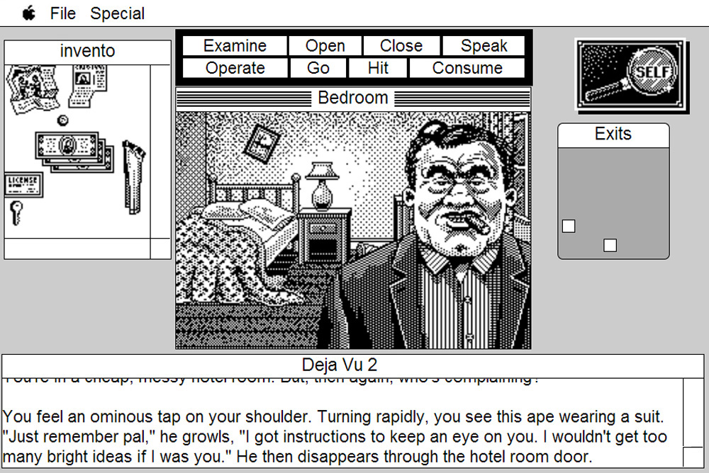 Déjà Vu II: MacVenture Series screenshot