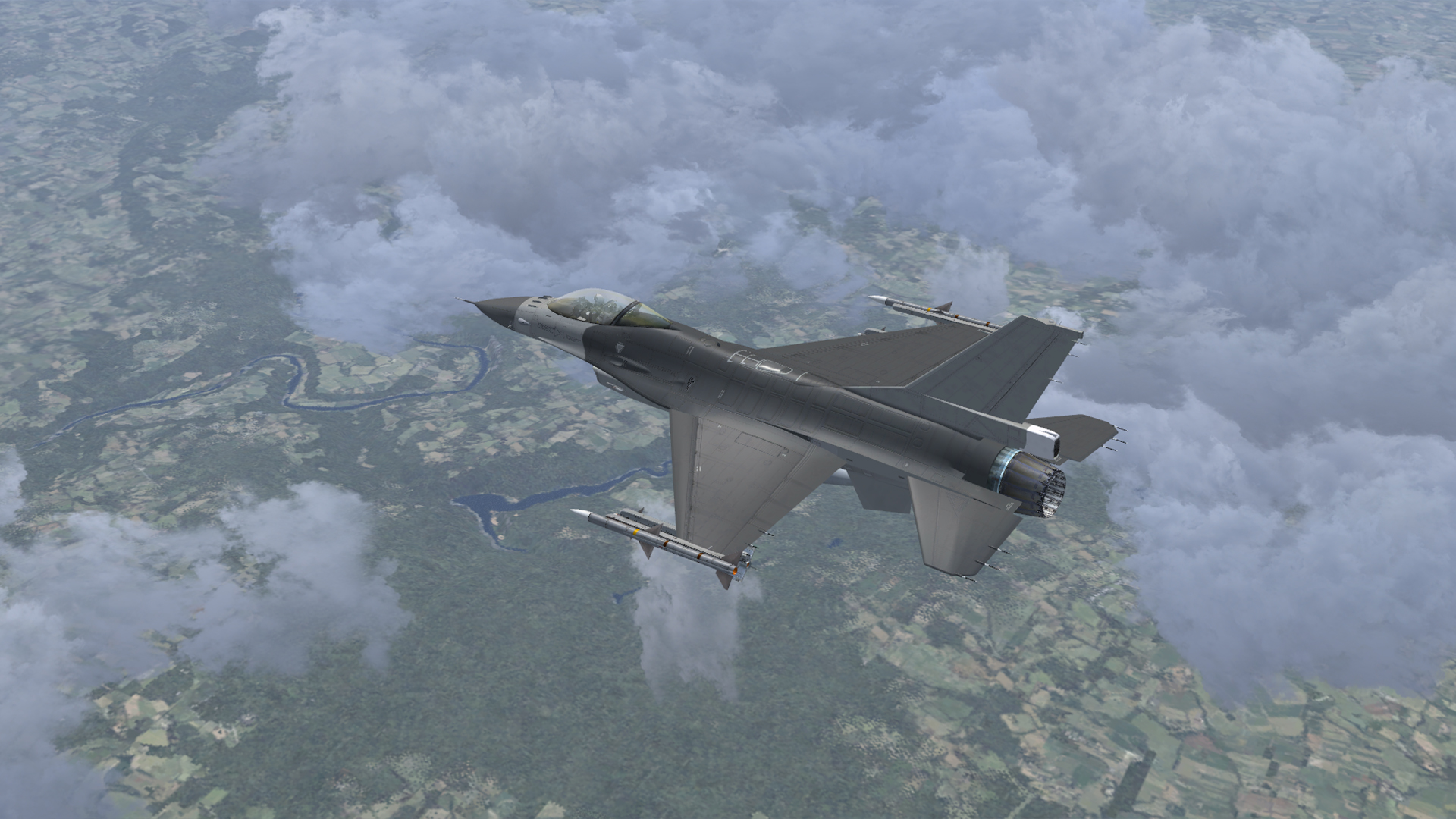 FSX: Steam Edition - F-16 Fighting Falcon Add-On screenshot