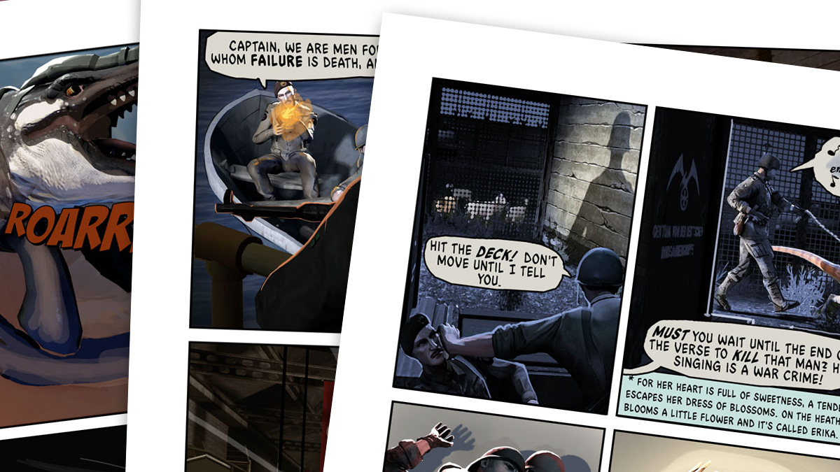Dino D-Day Comic - Issue #1 screenshot