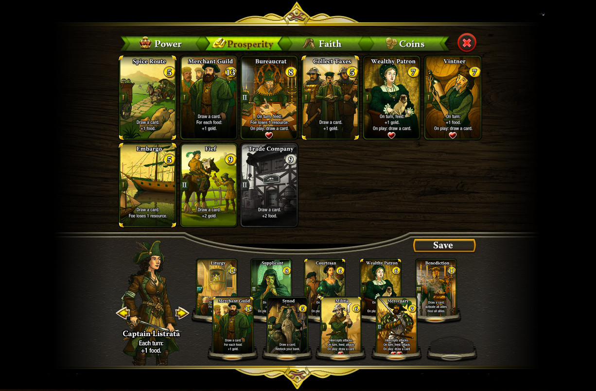 War of Omens Card Game screenshot