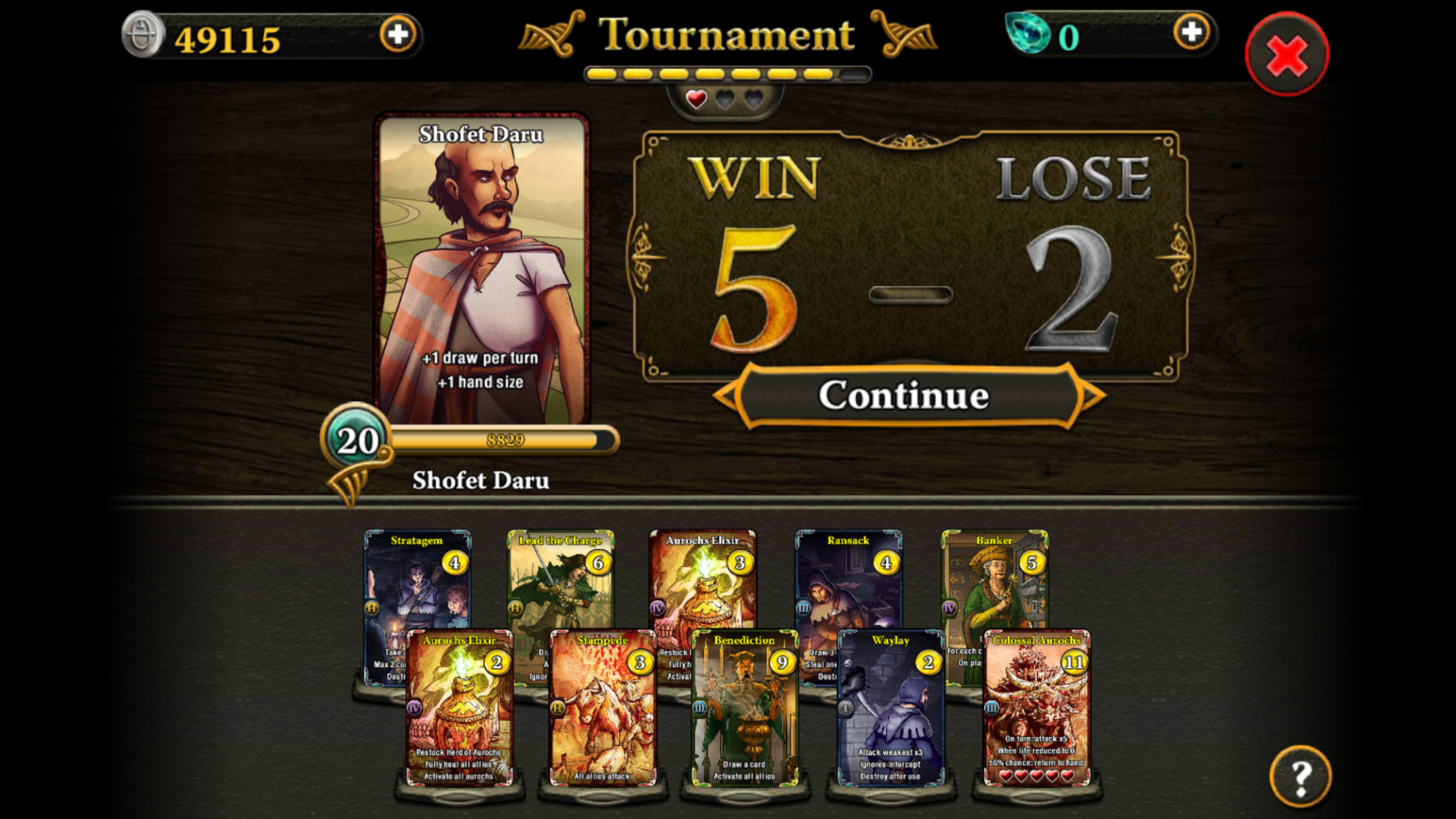 War of Omens Card Game screenshot
