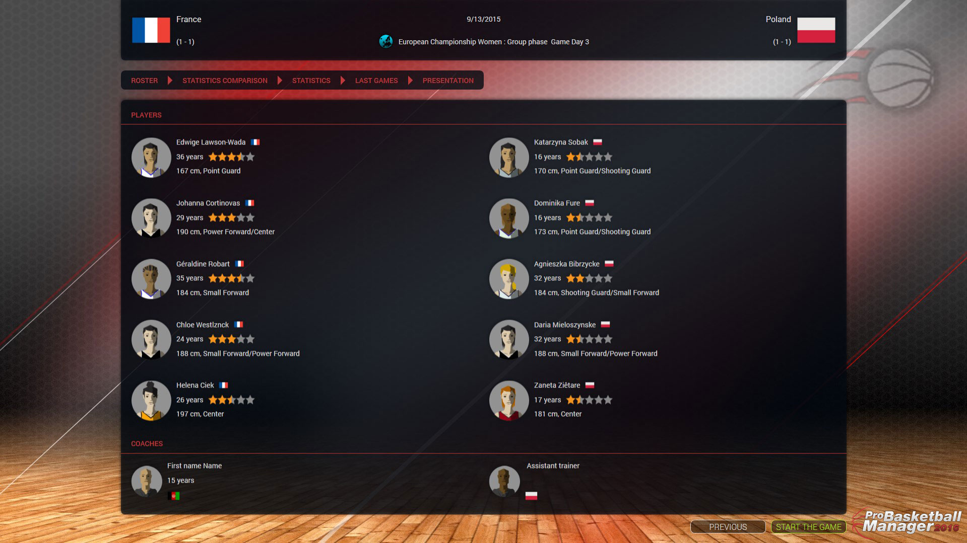 Pro Basketball Manager 2016 screenshot