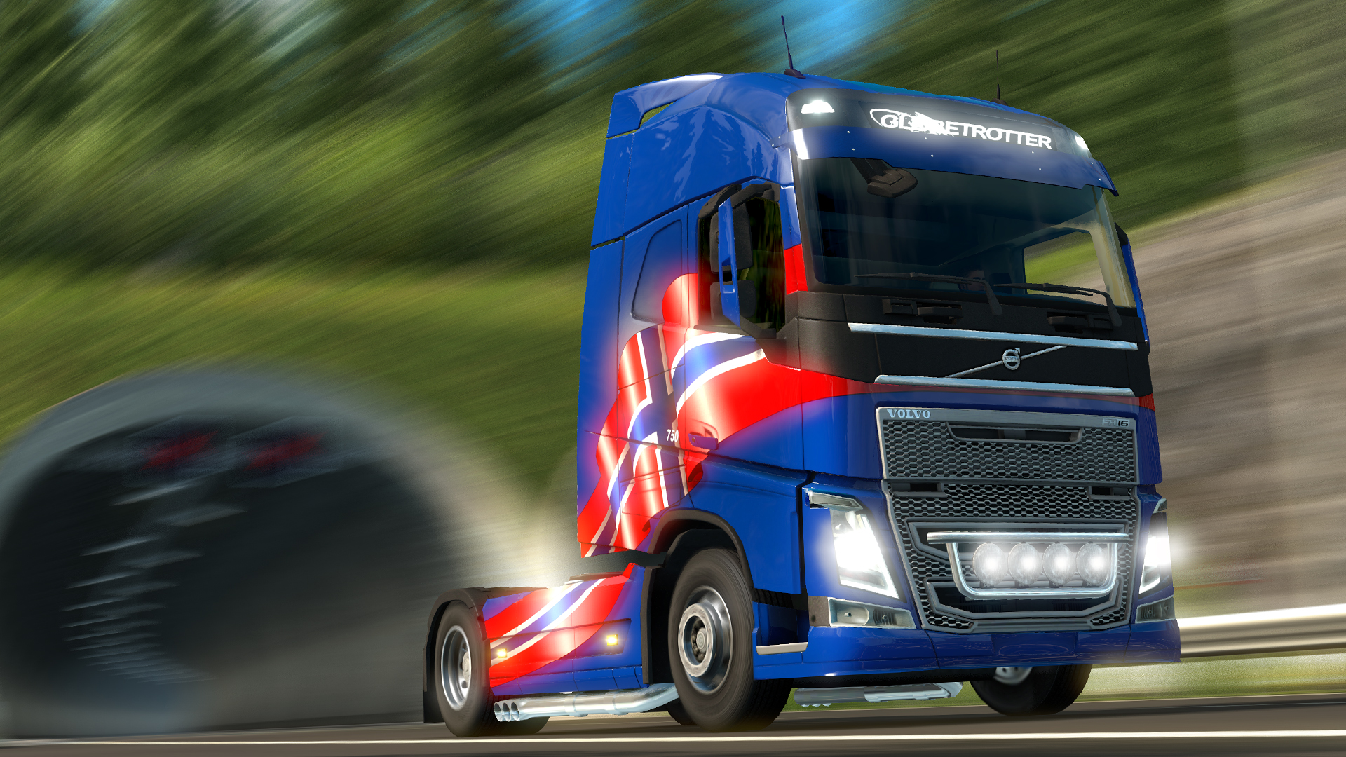 Euro Truck Simulator 2 - Norwegian Paint Jobs Pack screenshot