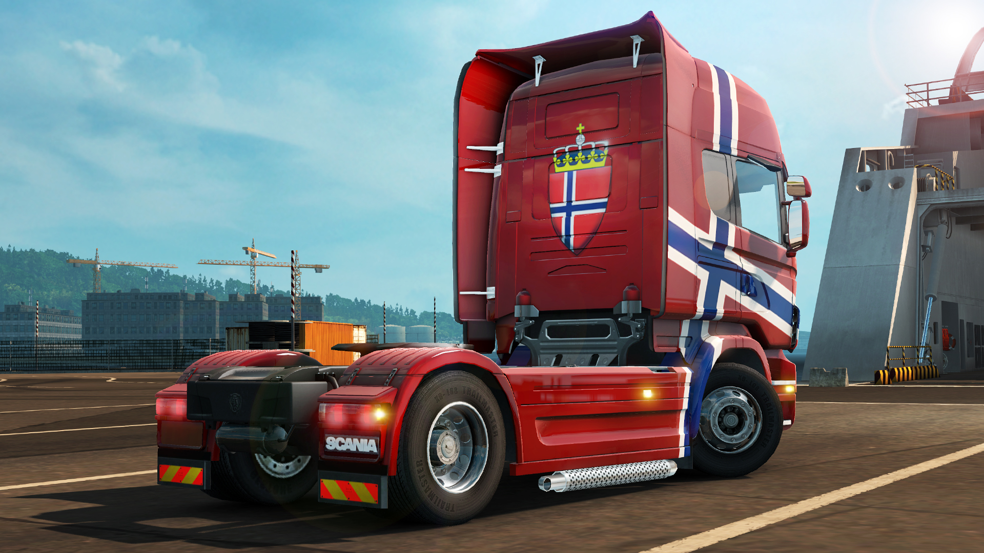 Euro Truck Simulator 2 - Norwegian Paint Jobs Pack screenshot