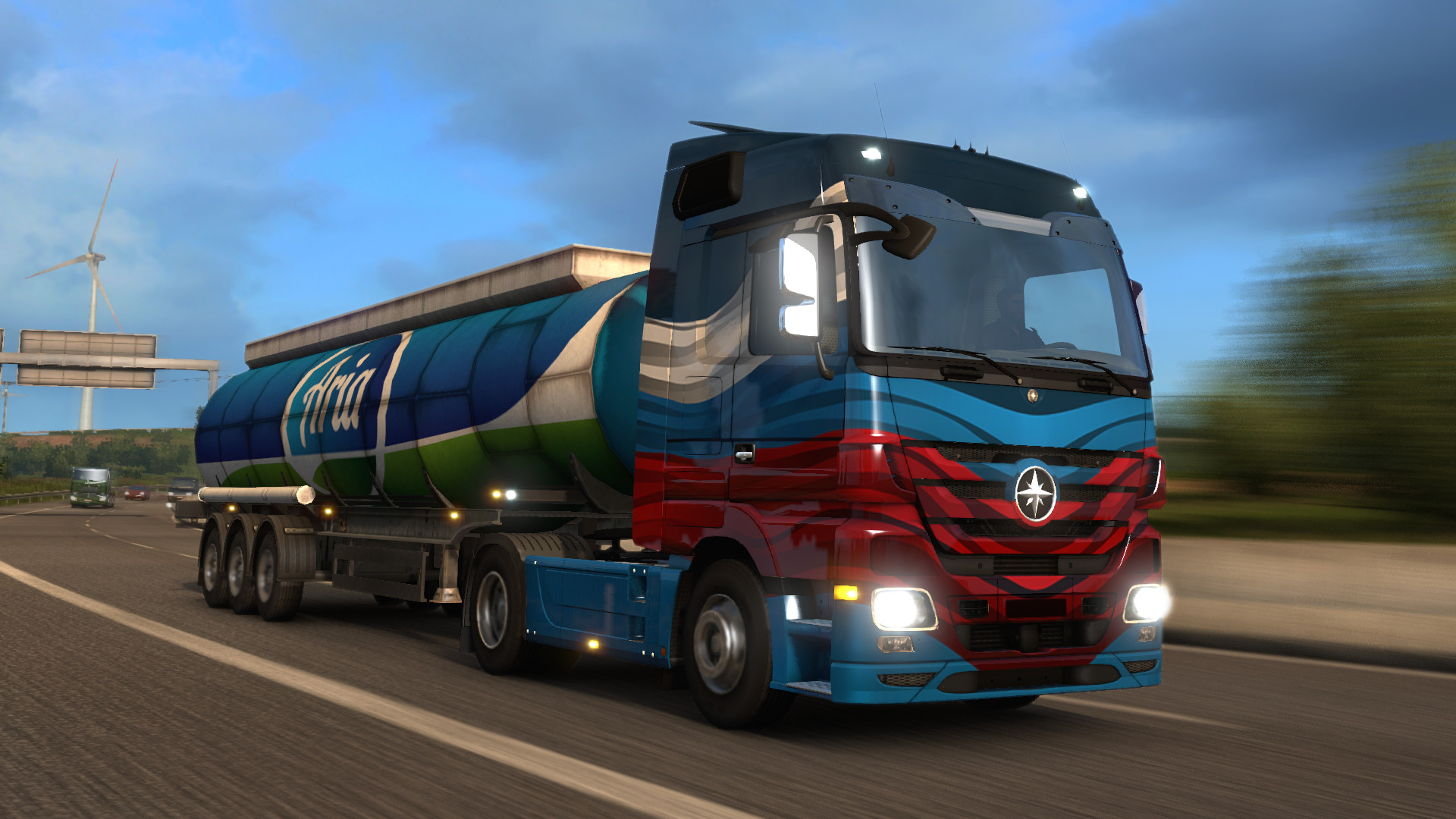 Euro Truck Simulator 2 - Russian Paint Jobs Pack screenshot