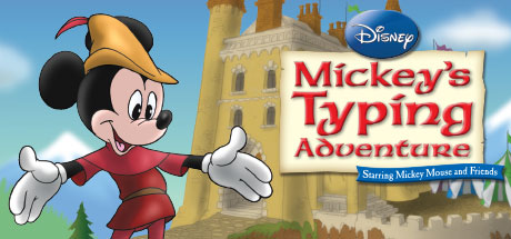 mickey mouse typing game