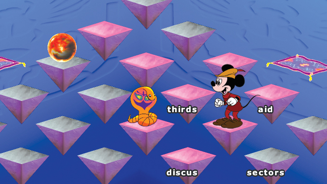 Disney Mickey's Typing Adventure screenshot