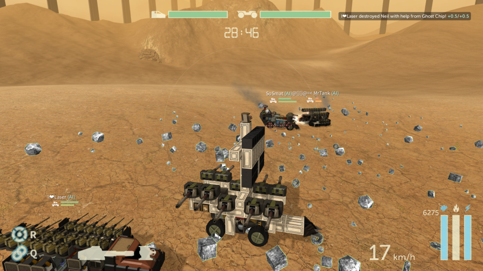 Scraps: Modular Vehicle Combat screenshot