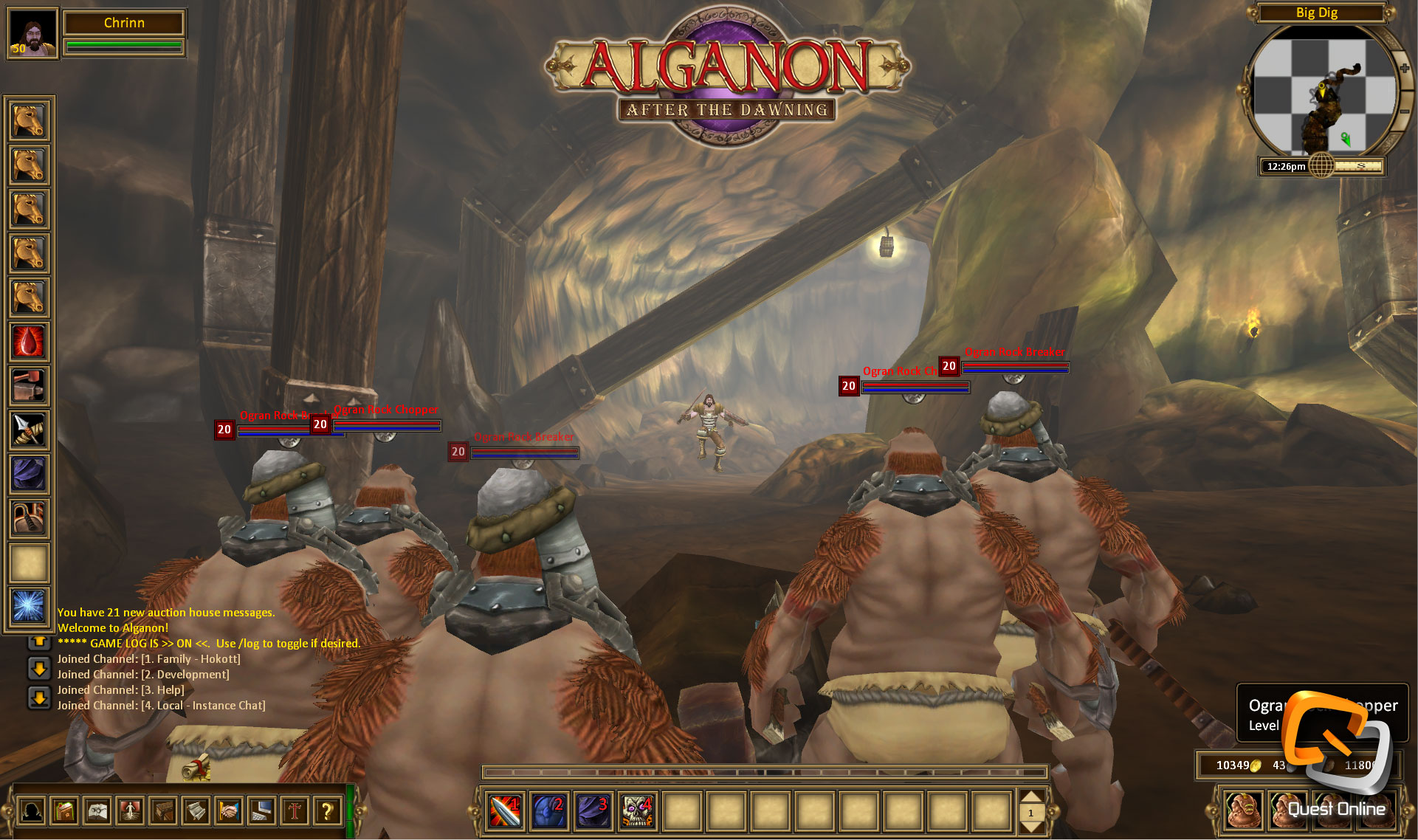 Alganon screenshot
