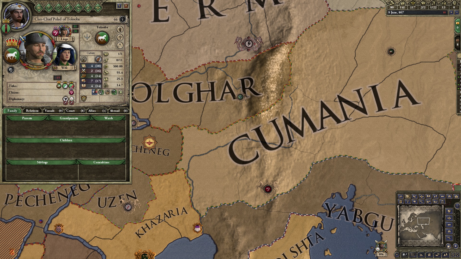 Expansion - Crusader Kings II: Horse Lords screenshot