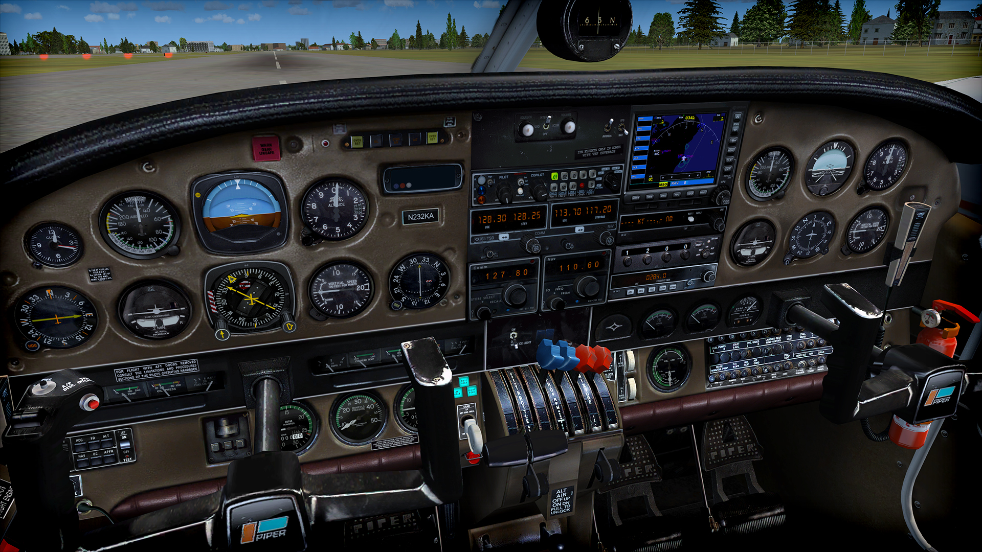 FSX: Steam Edition - Piper PA-34-200T Seneca II Add-On screenshot