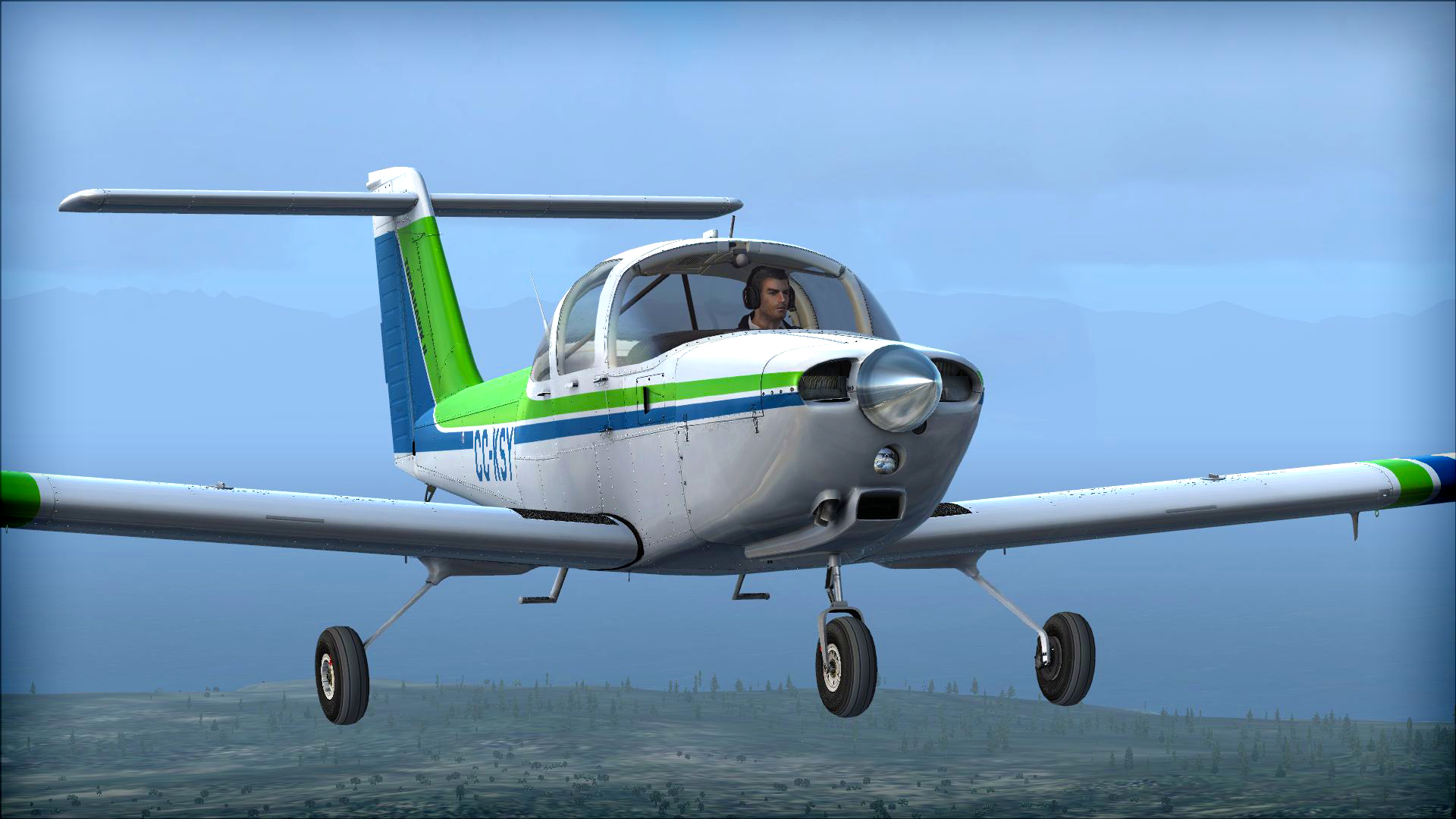 FSX: Steam Edition - Piper PA-38 Tomahawk II Add-On screenshot