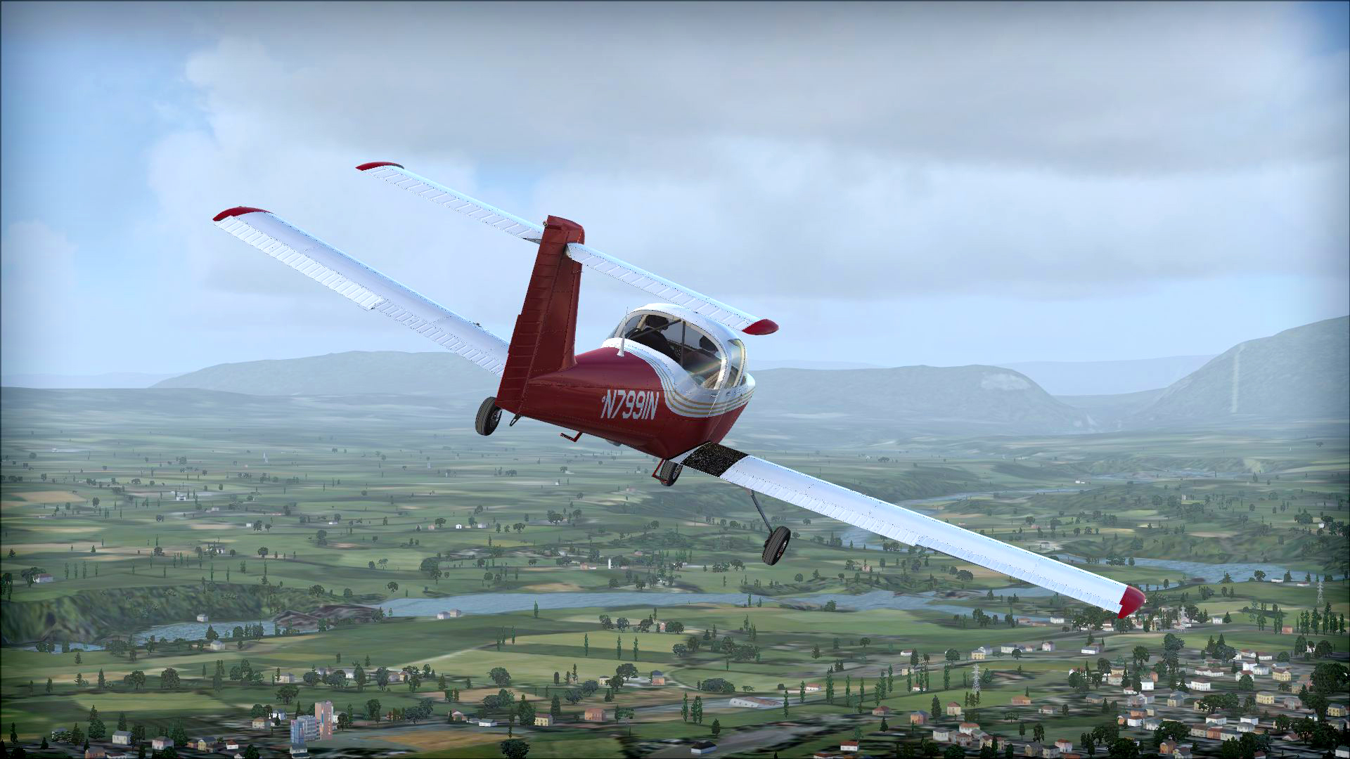 FSX: Steam Edition - Piper PA-38 Tomahawk II Add-On screenshot