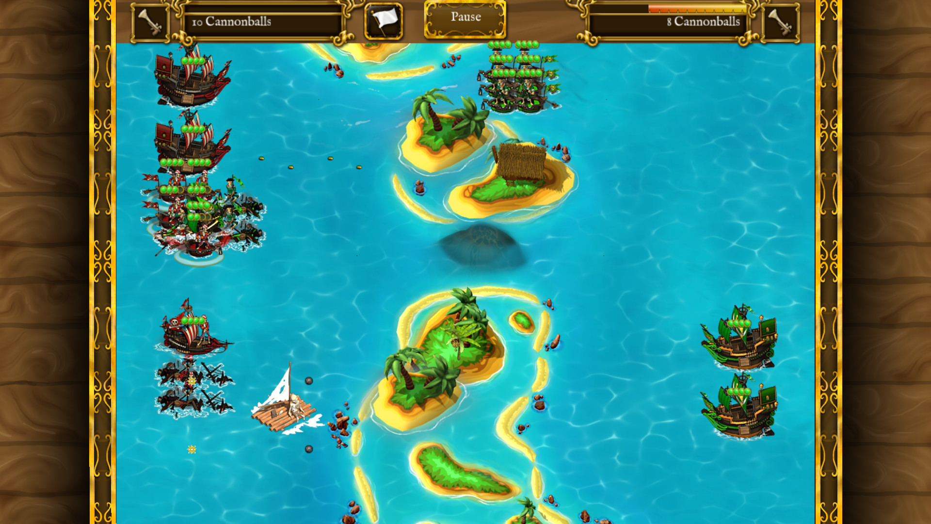 Pirates vs Corsairs: Davy Jones's Gold screenshot