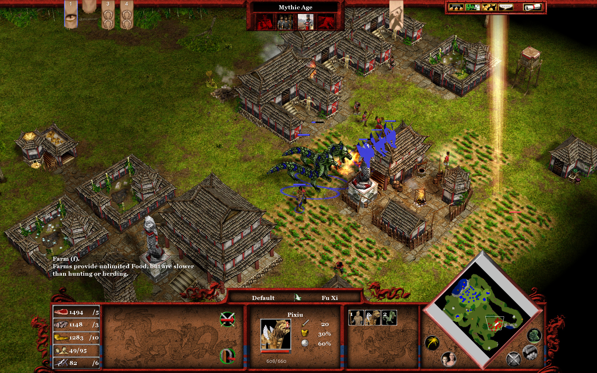 Age of Mythology EX: Tale of the Dragon screenshot