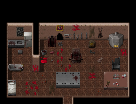 RPG Maker VX Ace - Frontier Works: Horror Interior Tiles screenshot