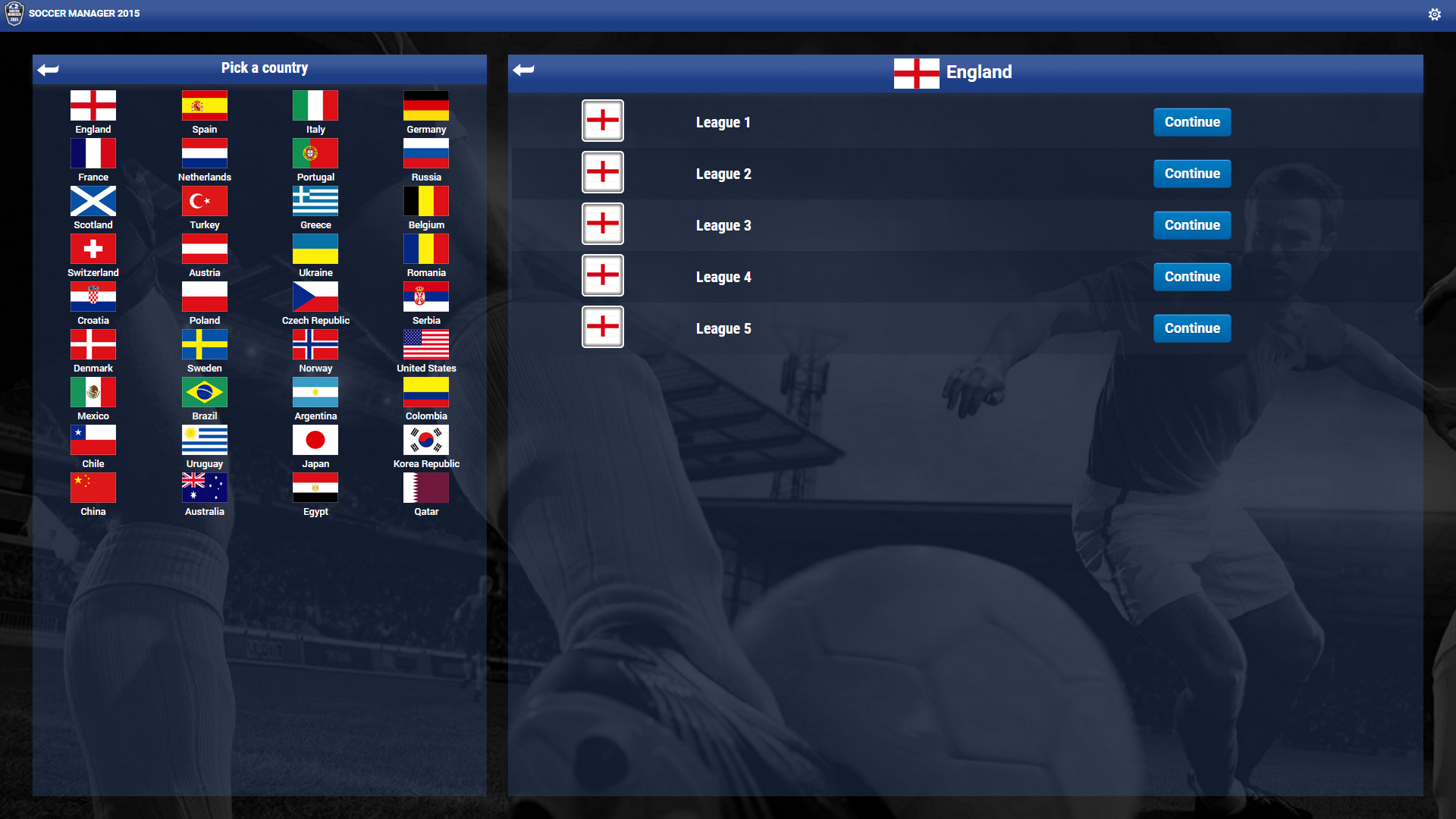Soccer Manager 2015 screenshot