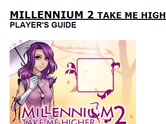 Official Guide - Millennium 2 screenshot