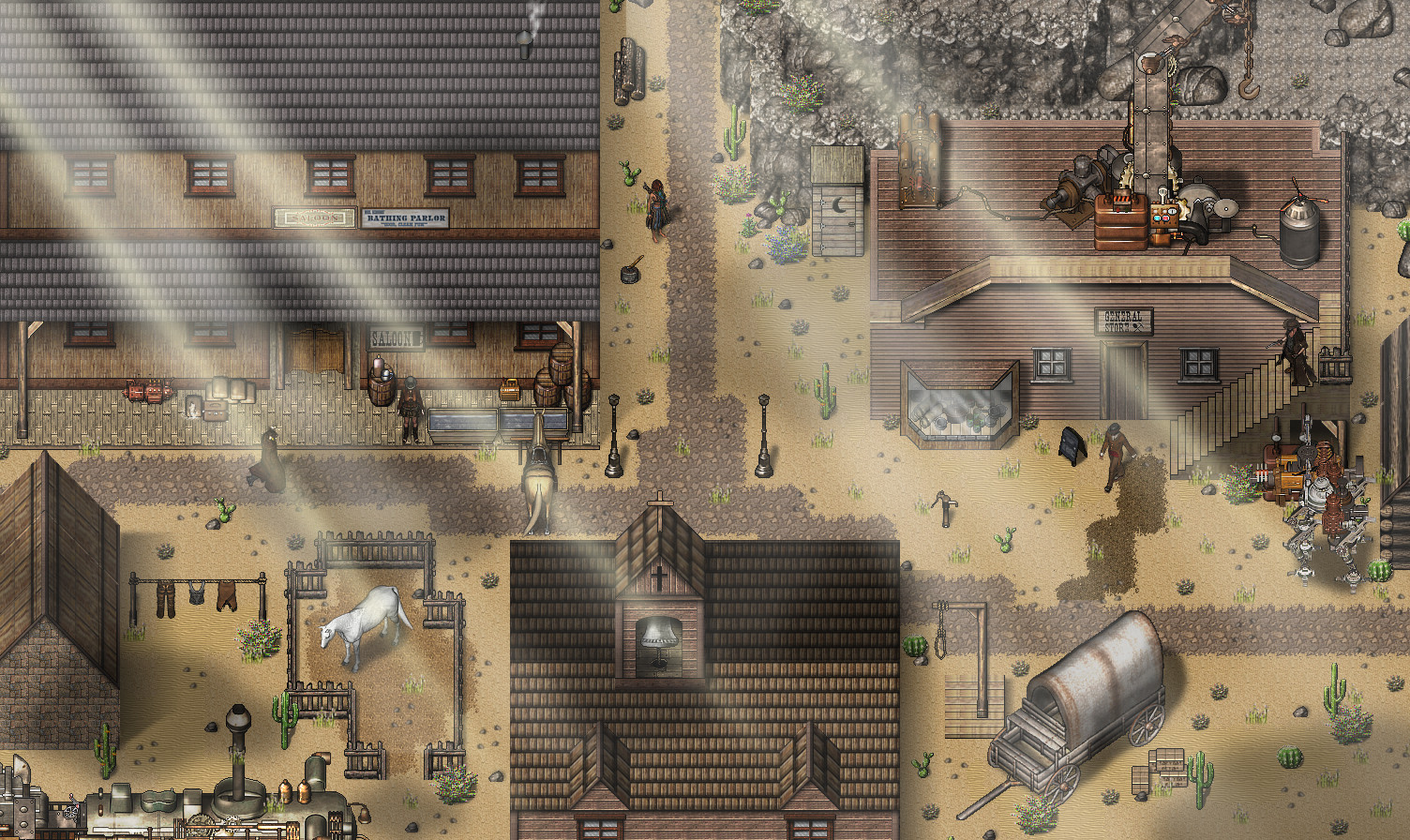 RPG Maker VX Ace - Wild Steam Resource Pack screenshot