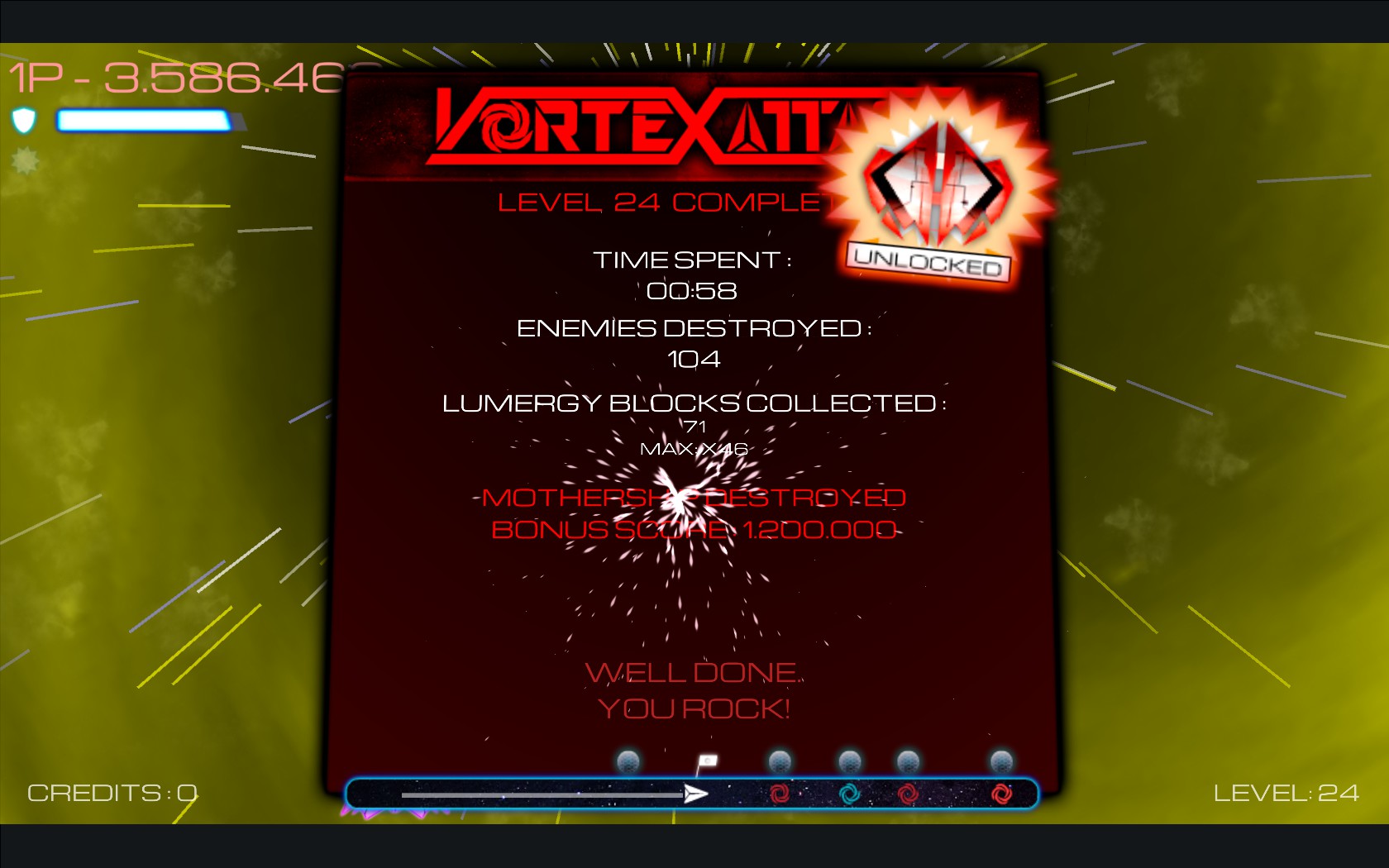 Vortex Attack: ボルテックスアタック screenshot
